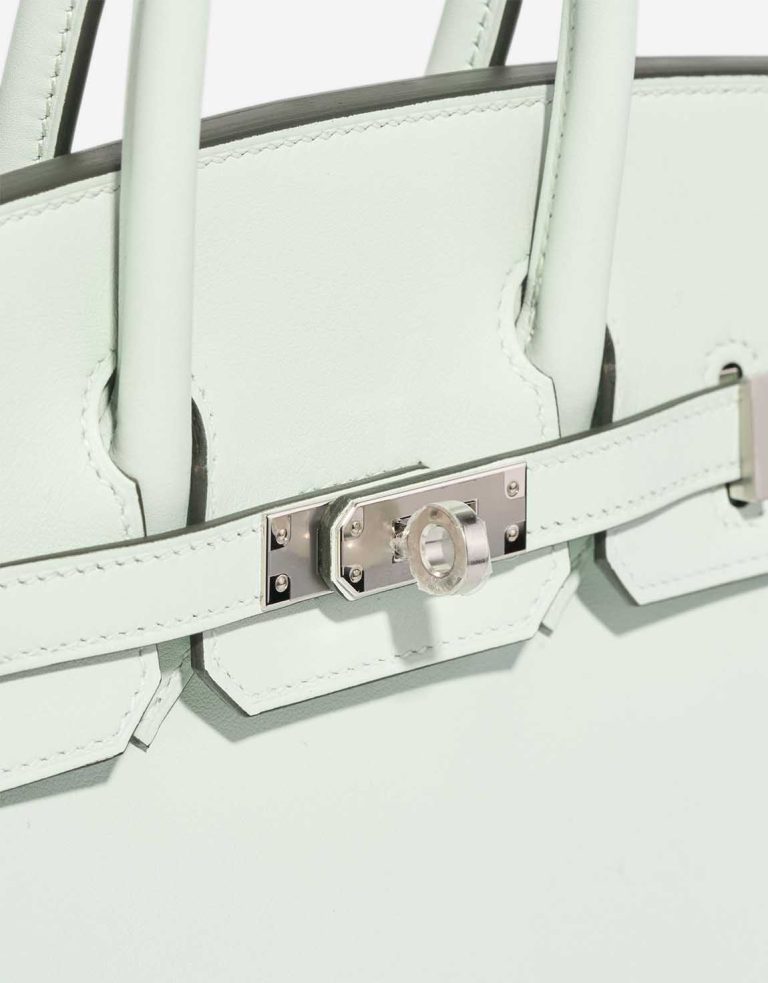 Hermès Birkin 25 Swift Peppermint Closing System | Sell your designer bag
