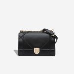 Dior Diorama Medium Calf Black Front | Sell your designer bag