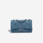 Chanel Timeless Medium Denim Blue Front | Sell your designer bag