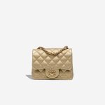 Chanel Timeless Mini Square Caviar Gold Front | Sell your designer bag