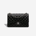 Chanel Timeless Jumbo Lamb Black Front | Sell your designer bag