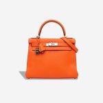 Hermès Kelly 28 Togo Orange H Front | Sell your designer bag