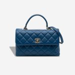 Chanel Trendy CC Medium Lamb Blue Front | Sell your designer bag