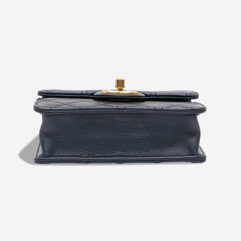 Chanel Timeless Mini Square Pearl / Lamb Dark Blue | Sell your designer bag