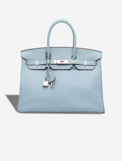 Hermès Birkin 35 Togo Bleu Lin Front | Sell your designer bag