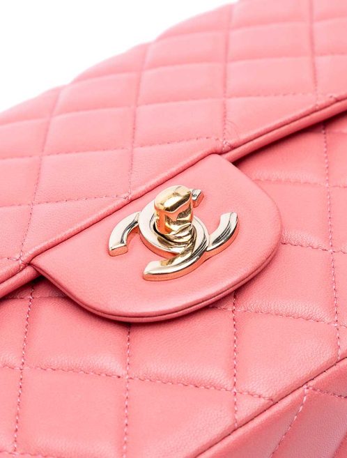 Chanel Timeless Medium Lamb Pink Closing System | Sell your designer bag
