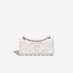 Chanel Pearl Obsession Flap Bag Lamb White Front | Sell your designer bag
