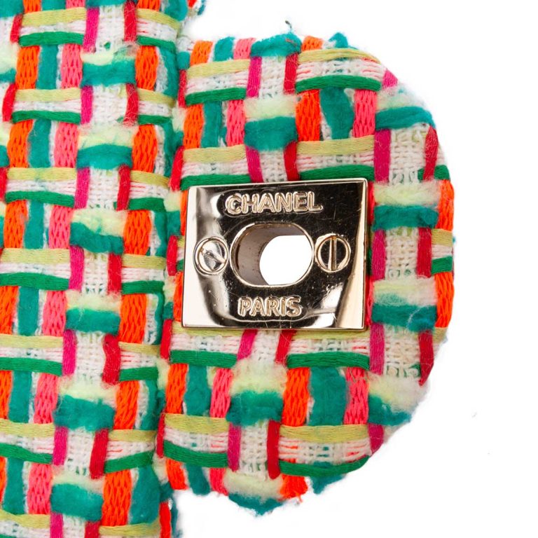 Chanel Timeless Mini Rectangular Tweed Multicolour Signs of wear | Sell your designer bag
