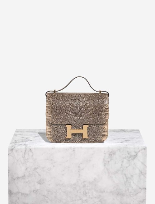 Hermès Constance 18 Lizard Désert Ombré Front | Sell your designer bag