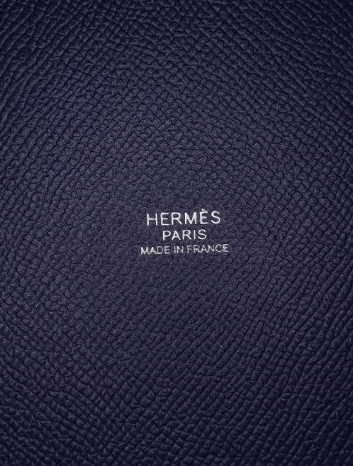 Hermès Picotin Tressage 22 Epsom Bleu Royal / Black / Rouge Duchesse Logo | Sell your designer bag