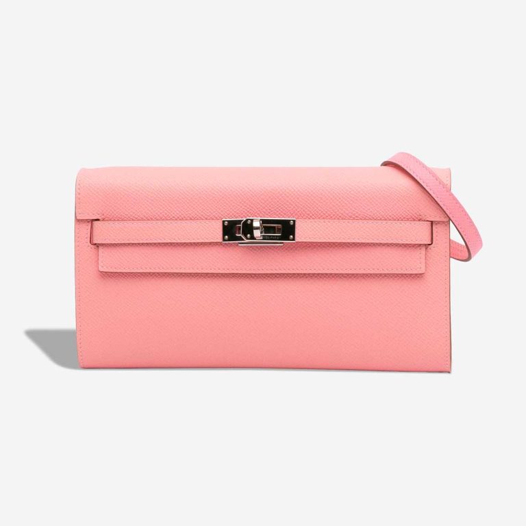 Hermès Kelly To Go Epsom Rose Confetti Front | Sell your designer bag
