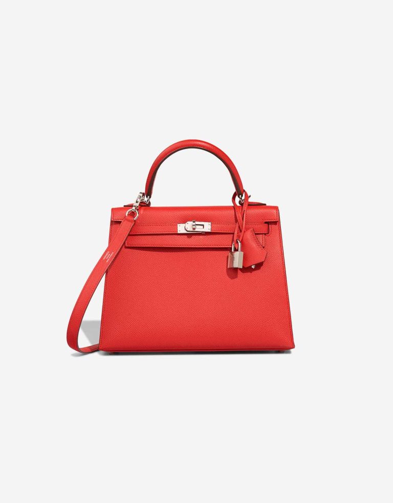 Hermès Kelly 25 Epsom Rouge de Coeur Front | Sell your designer bag