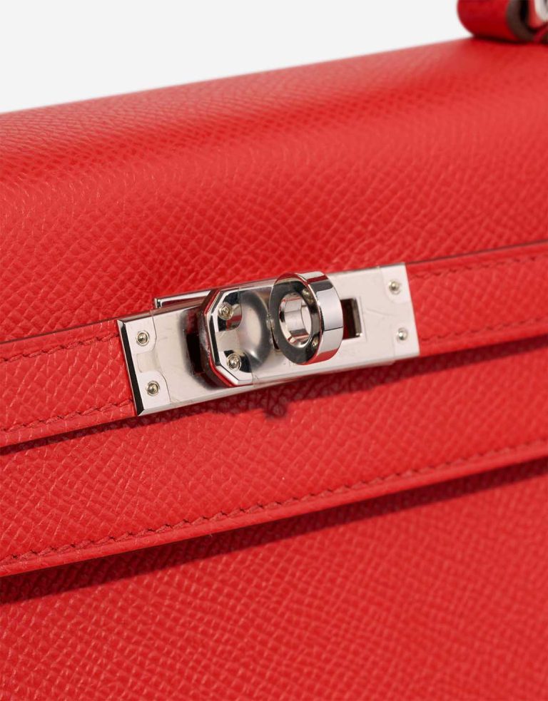 Hermès Kelly 25 Epsom Rouge de Coeur Closing System | Sell your designer bag