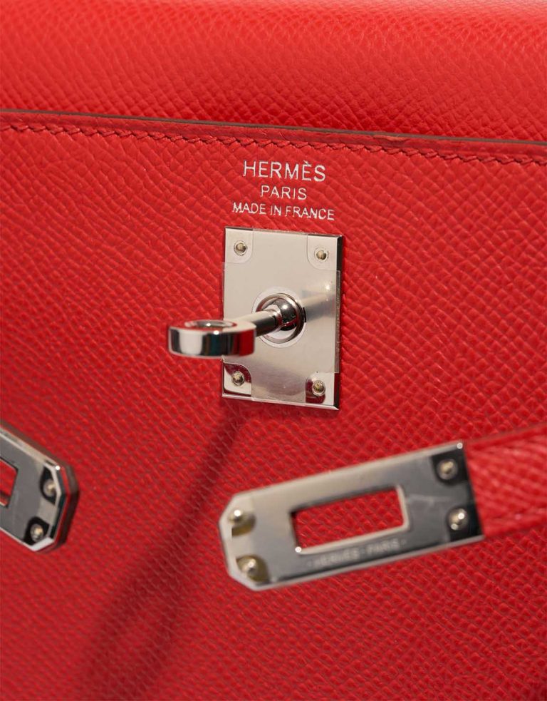 Hermès Kelly 25 Epsom Rouge de Coeur Logo | Sell your designer bag