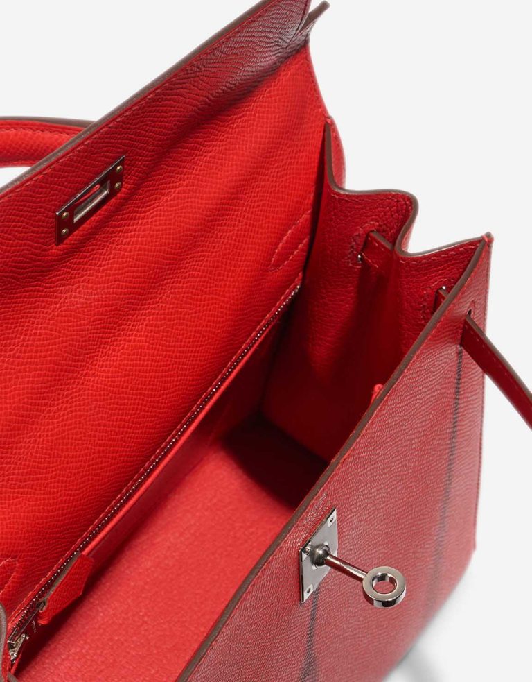 Hermès Kelly 25 Epsom Rouge de Coeur Inside | Sell your designer bag