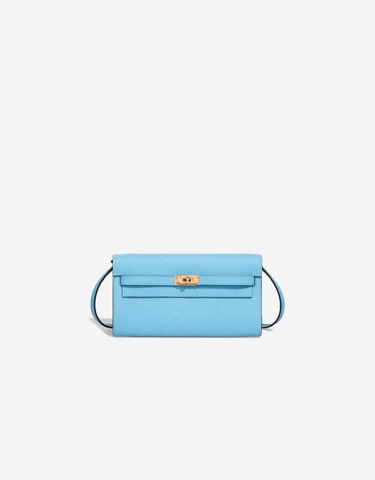 Hermès Kelly To Go Epsom Céleste Front | Sell your designer bag