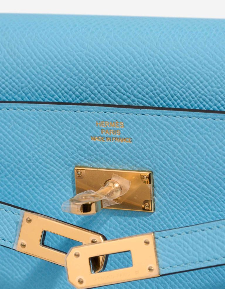 Hermès Kelly To Go Epsom Céleste Logo | Sell your designer bag