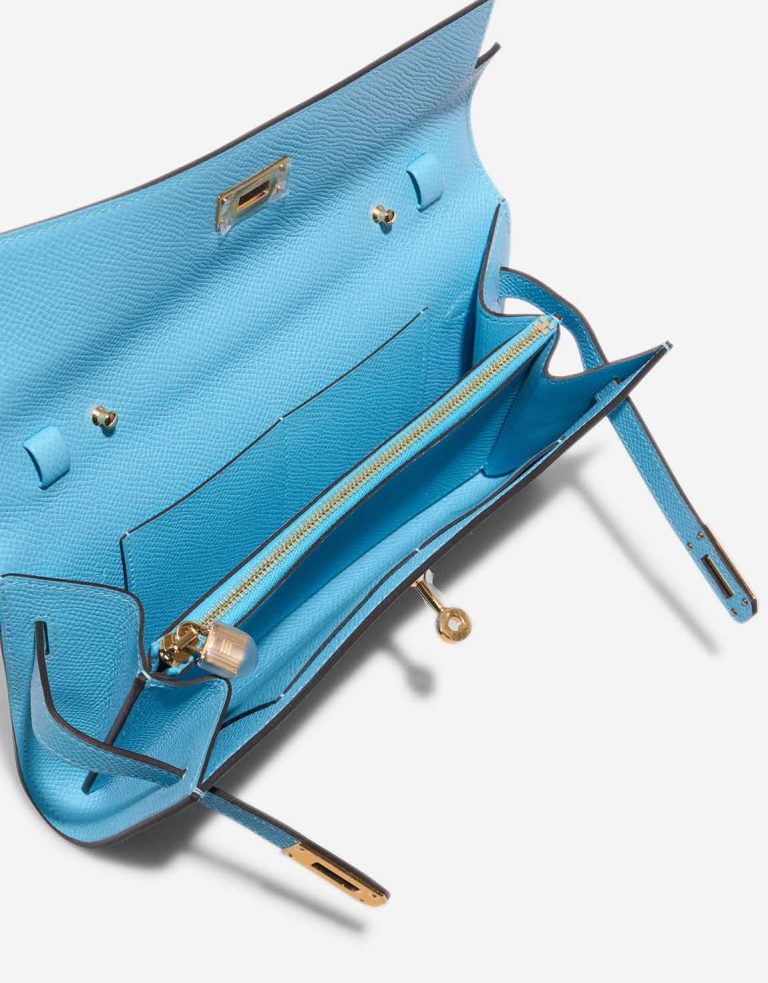 Hermès Kelly To Go Epsom Céleste Inside | Sell your designer bag