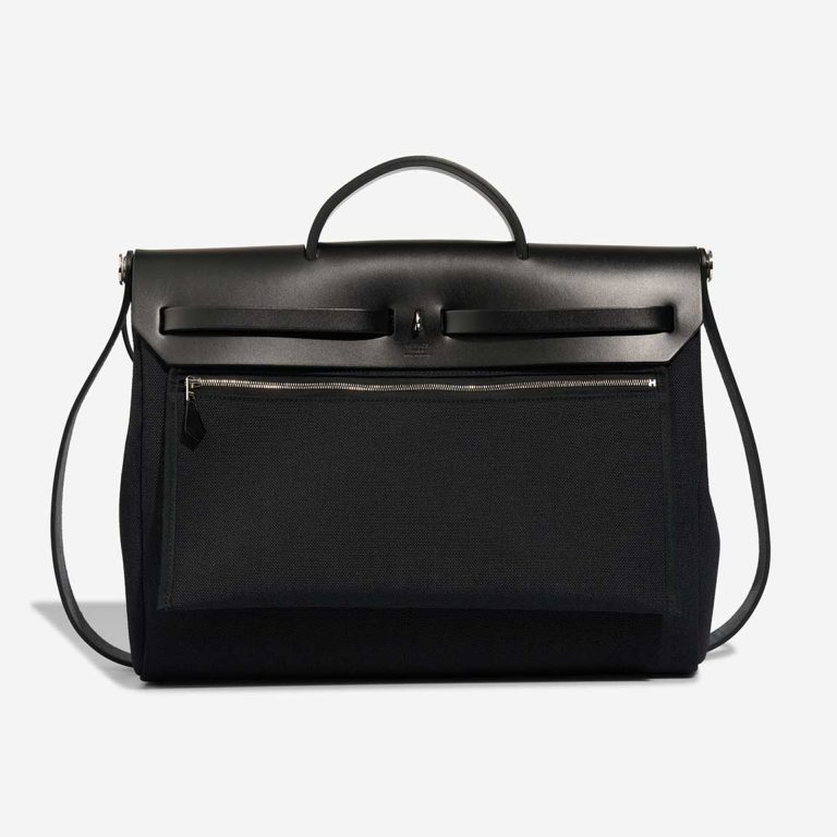 Hermès Herbag 39 Toile / Vache Hunter Noir | Sell your designer bag