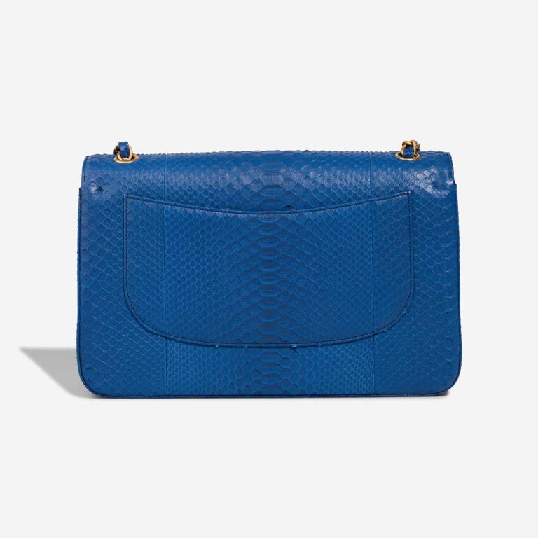 Chanel Timeless Jumbo Python Blue | Sell your designer bag