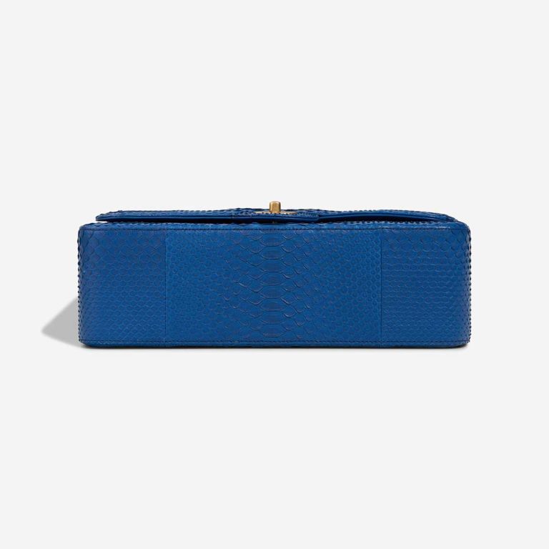 Chanel Timeless Jumbo Python Blue | Sell your designer bag