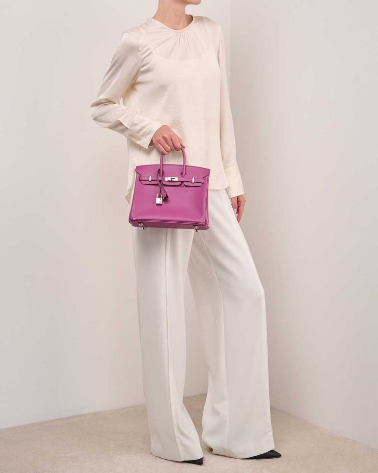 Hermès Birkin 25 Epsom Cyclamen Front | Sell your designer bag