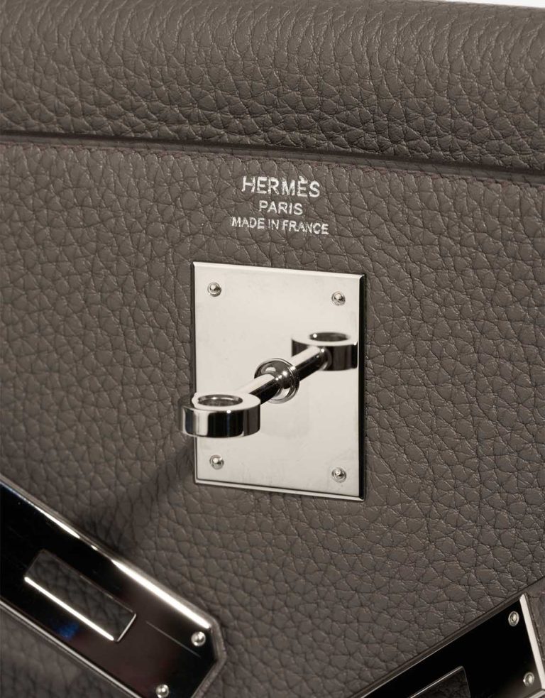 Hermès Kelly 28 Togo Gris Étain Logo | Sell your designer bag