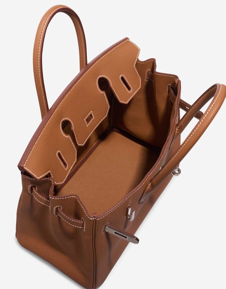 Hermès Birkin 30 Togo Gold Inside | Sell your designer bag