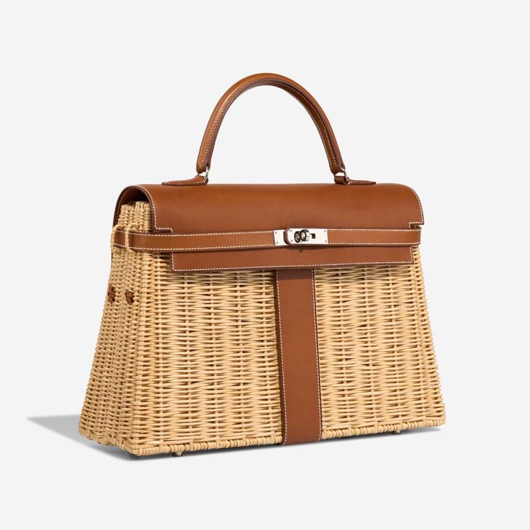 Hermès Kelly Picnic 35 Barenia / Osier Beige / Brown | Sell your designer bag