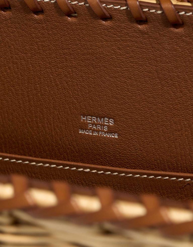 Hermès Kelly Picnic 35 Barenia / Osier Beige / Brown Logo | Sell your designer bag