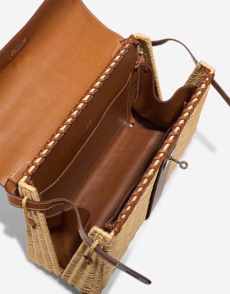 Hermès Kelly Picnic 35 Barenia / Osier Beige / Brown Inside | Sell your designer bag