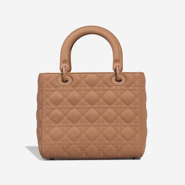 Dior Lady Medium Lamb Beige Rosé | Sell your designer bag