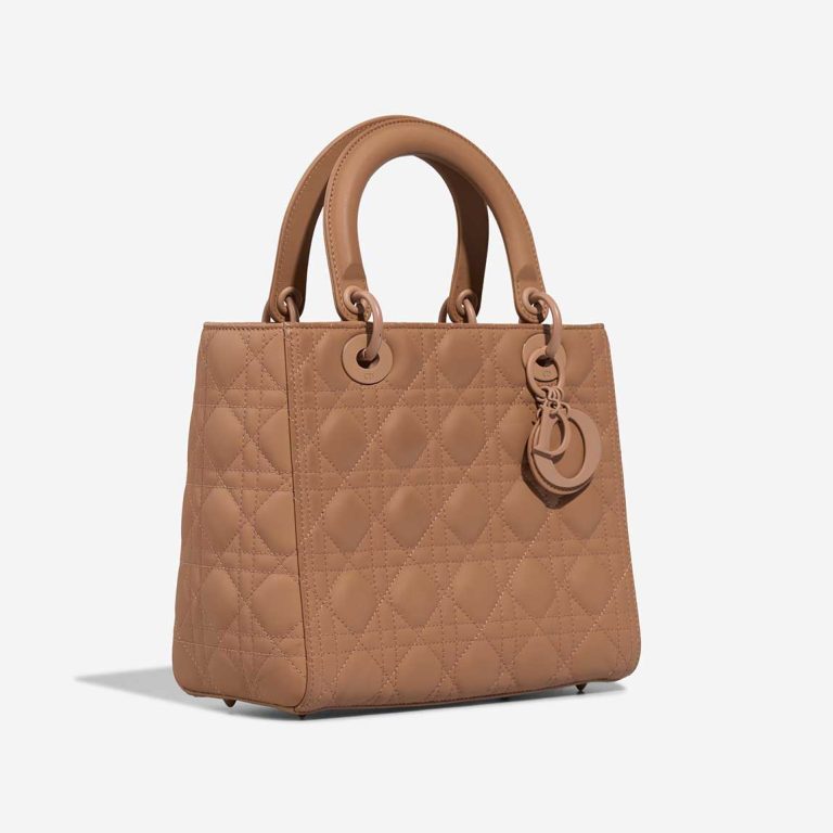 Dior Lady Medium Lamb Beige Rosé | Sell your designer bag