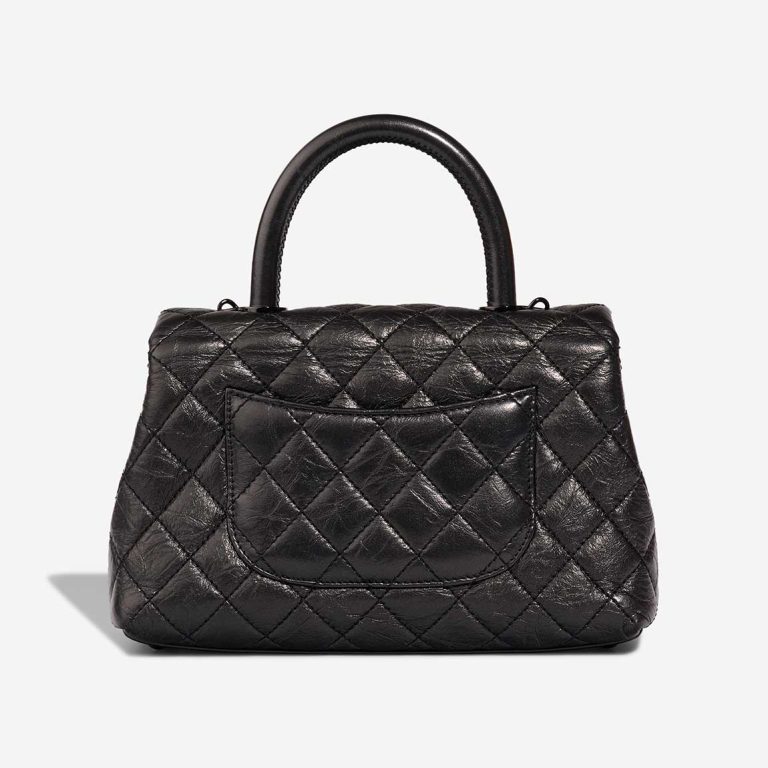 Chanel Timeless Handle Small Crinkled Calf So Black | Sell your designer bag