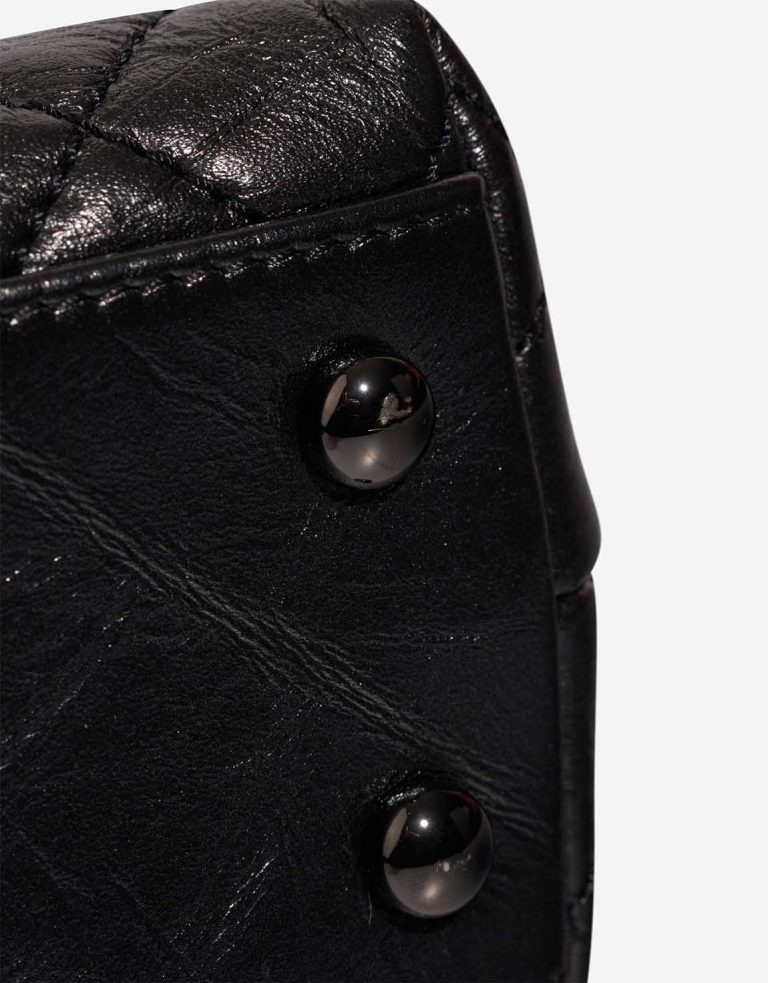 Chanel Timeless Handle Small Crinkled Calf So Black Signs of wear | Sell your designer bag