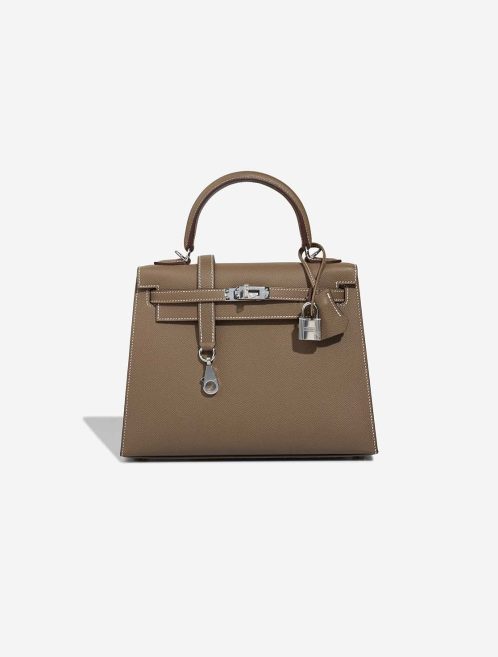 Hermès Kelly 25 Epsom Étoupe Front | Sell your designer bag