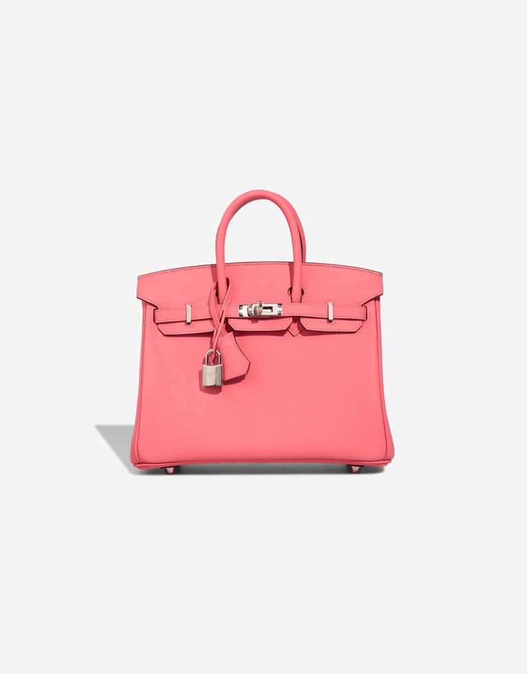 Hermès Birkin 25 Swift Rose Azalée Front | Sell your designer bag