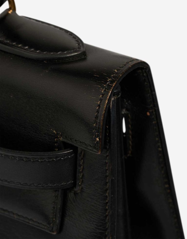 Hermès Kelly 32 Box Black Signs of wear | Sell your designer bag