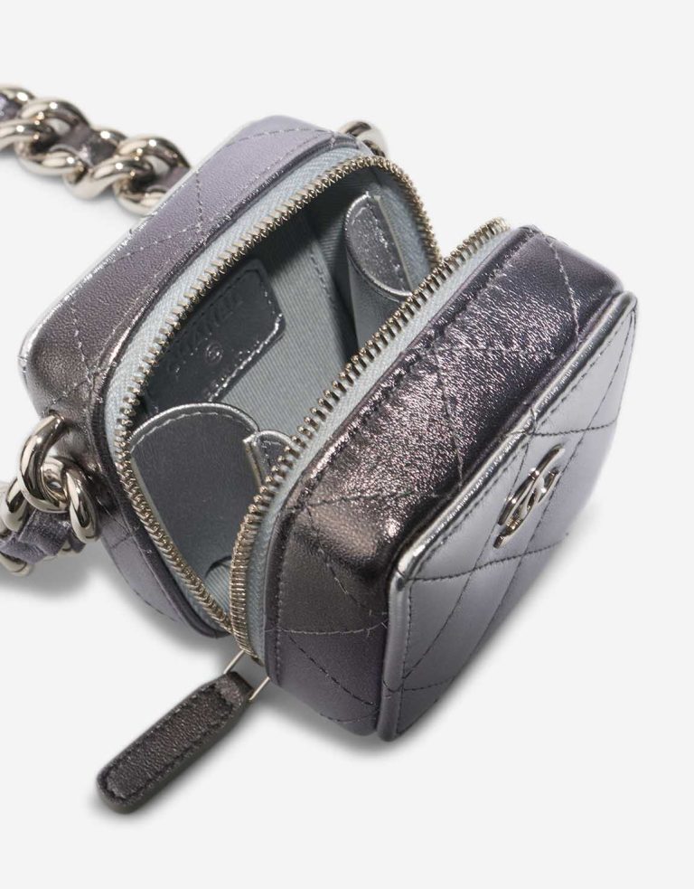 Chanel Timeless Micro Lamb Silver Inside | Sell your designer bag