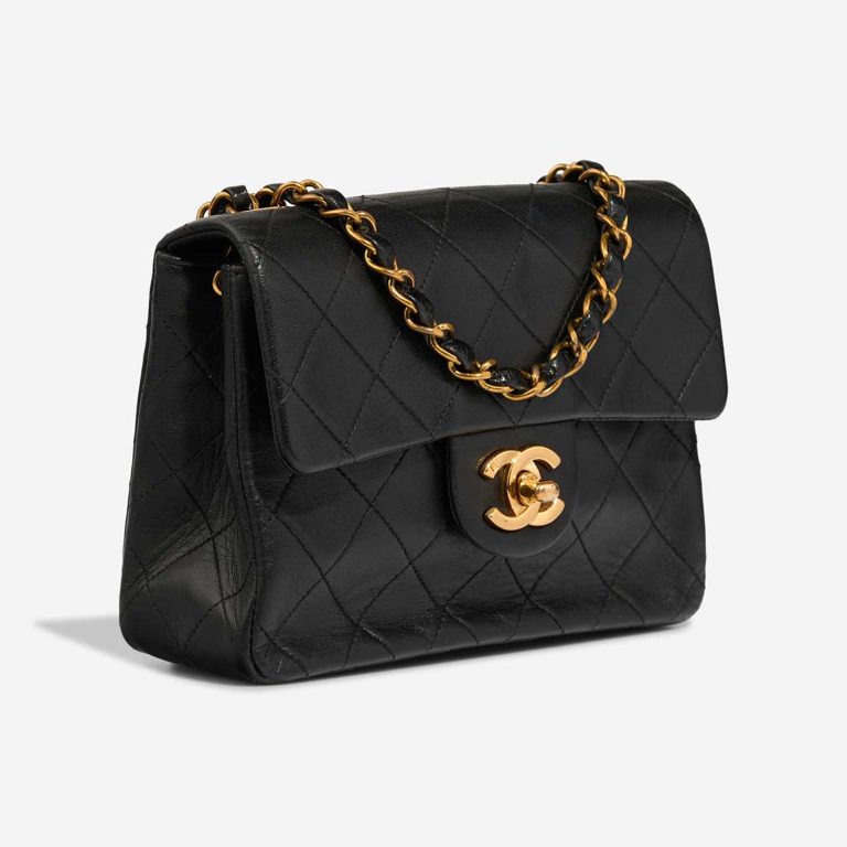 Chanel Timeless Mini Square Lamb Black | Sell your designer bag