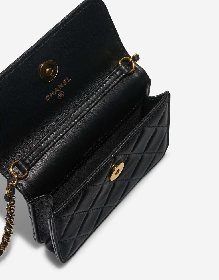 Chanel Timeless Micro Lamb Black Inside | Sell your designer bag