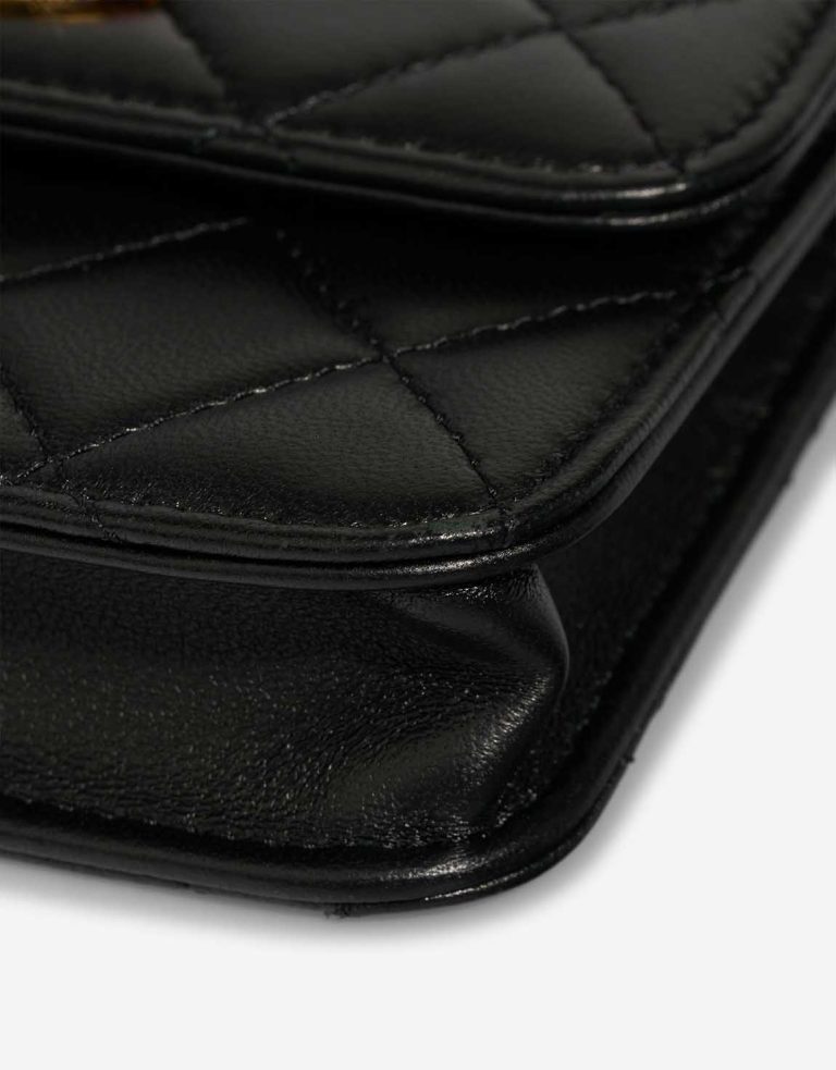 Chanel Timeless Micro Lamb Black Signs of wear | Sell your designer bag