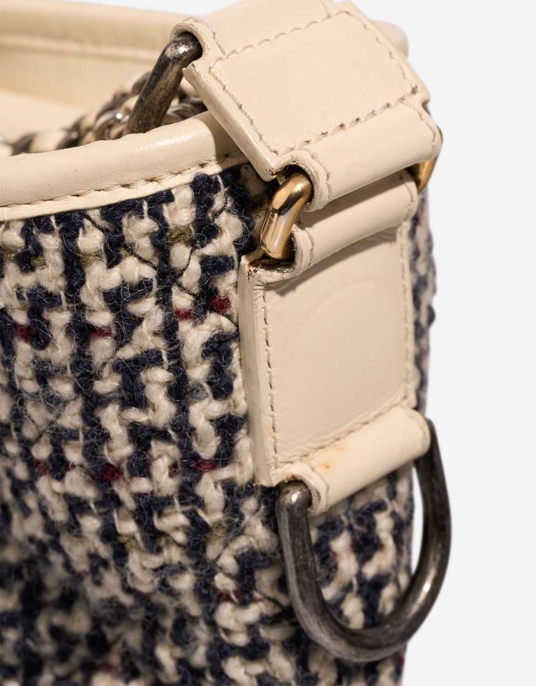 Chanel Gabrielle Medium Tweed Beige Signs of wear | Sell your designer bag