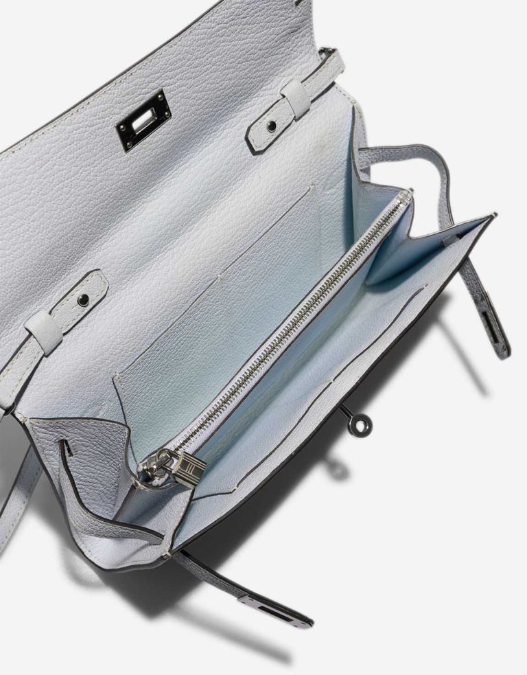 Hermès Kelly To Go Chèvre Bleu Brume Inside | Sell your designer bag