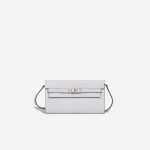 Hermès Kelly To Go Chèvre Bleu Brume Front | Sell your designer bag