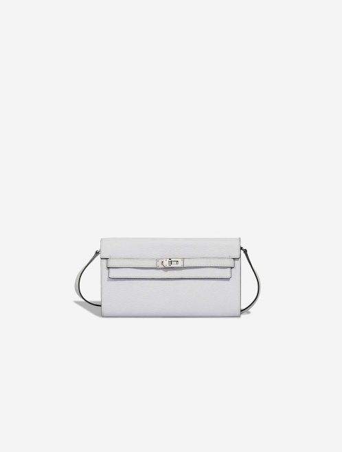 Hermès Kelly To Go Chèvre Bleu Brume Front | Sell your designer bag