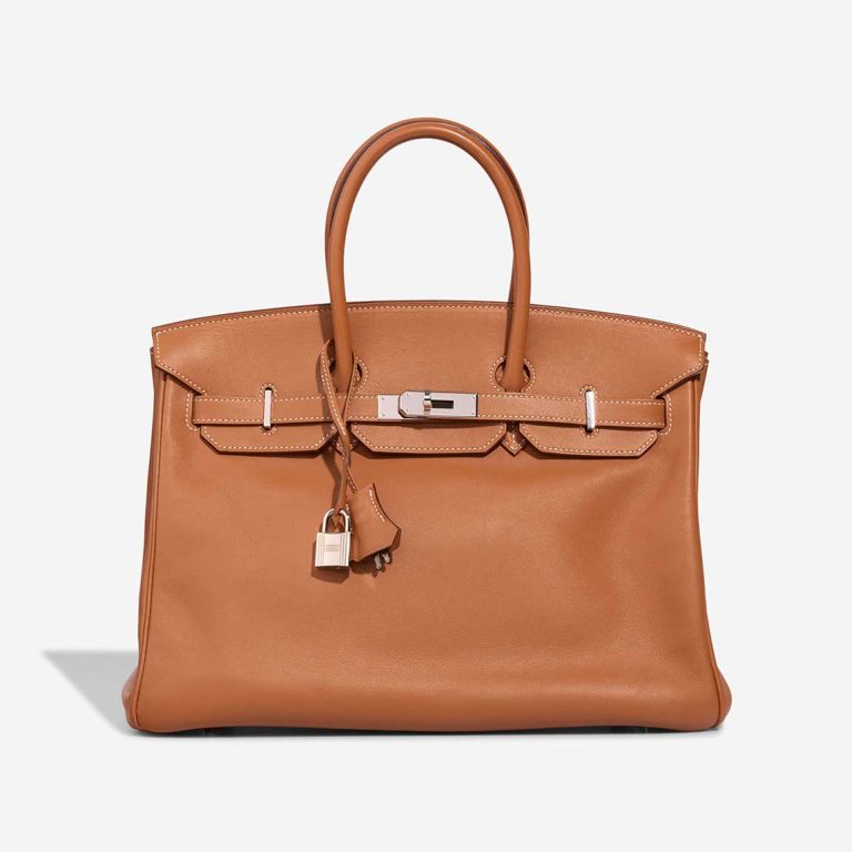 Hermès Birkin 35 Swift Naturel Front | Sell your designer bag