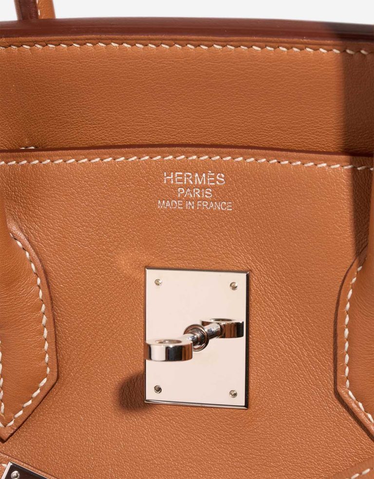 Hermès Birkin 35 Swift Naturel Logo | Sell your designer bag