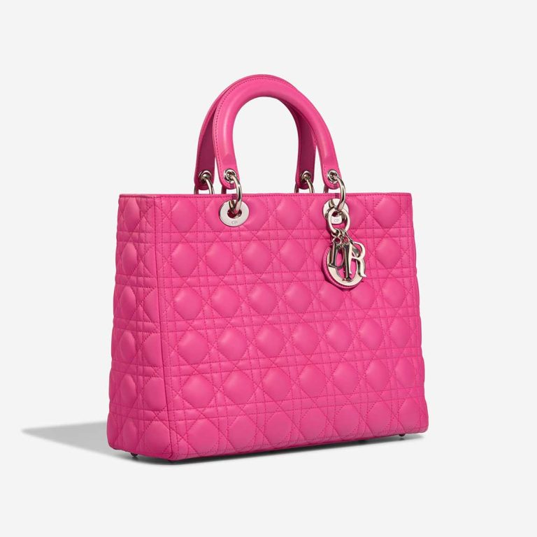 Dior Lady Large Calf Pink | Sell your designer bag