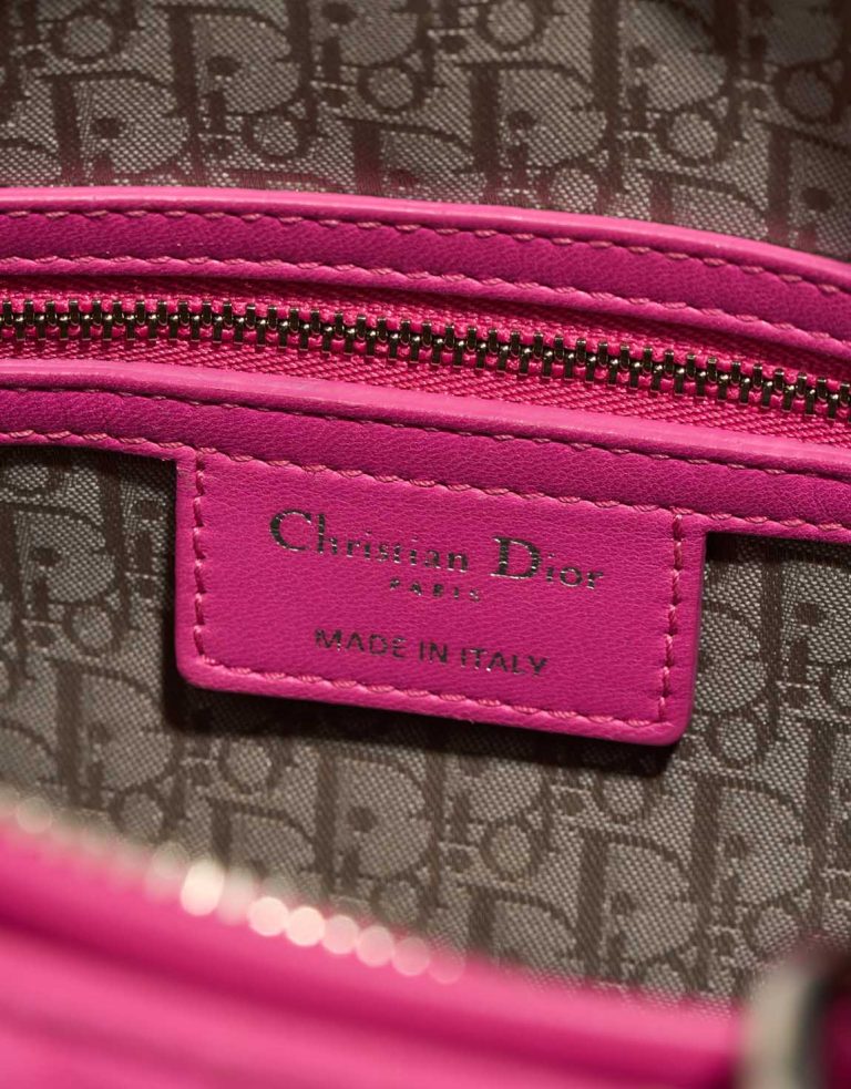 Dior Lady Large Calf Pink Logo | Sell your designer bag